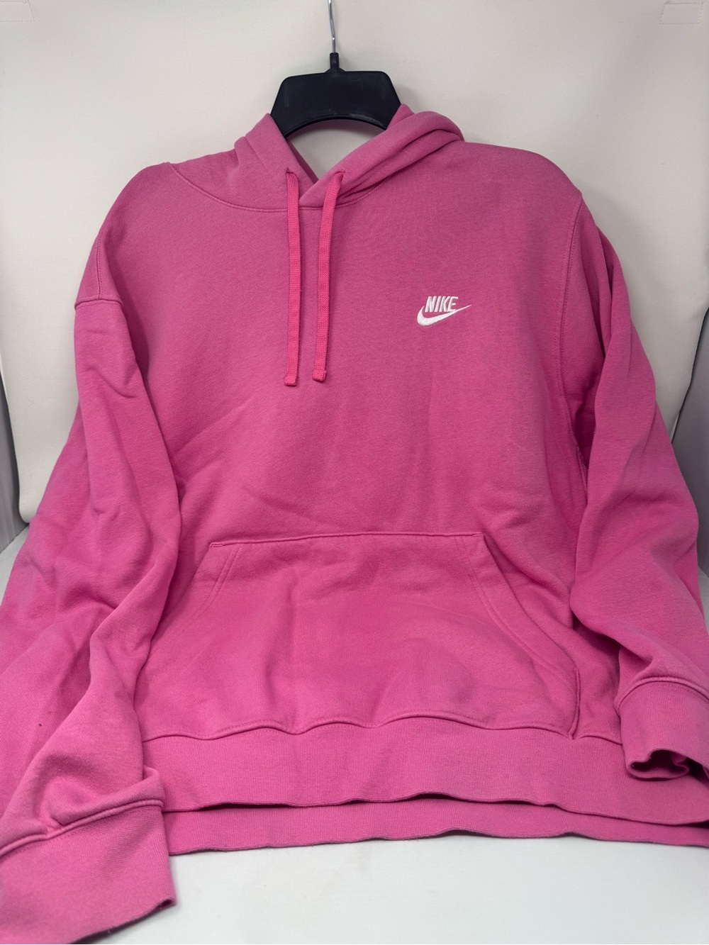 Nike Hot Pink Hoodie with White Tag